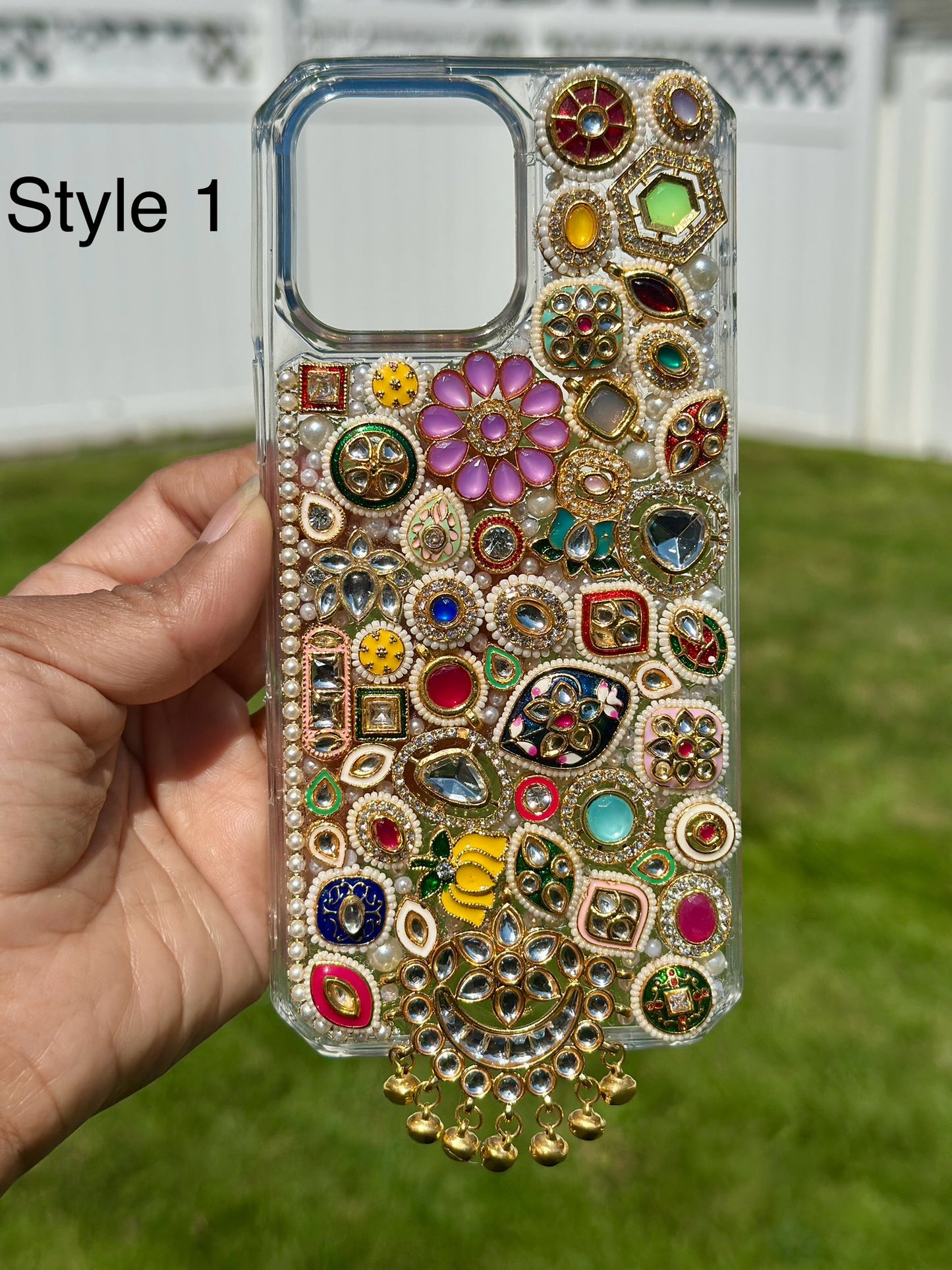 Aisha Phone Case Compatible with Apple iPhone (with optional clip)