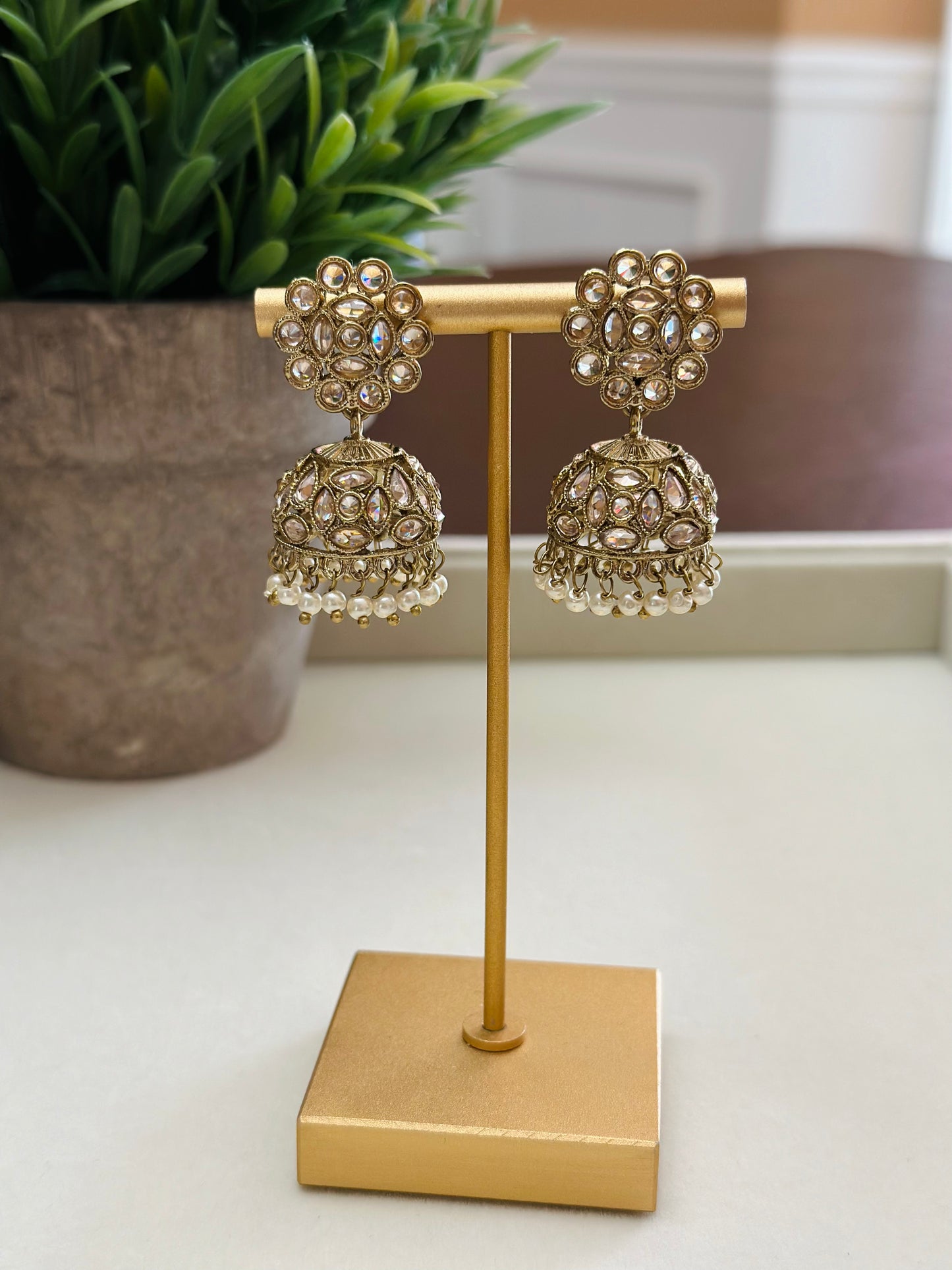 Nisha Jhumki Earrings