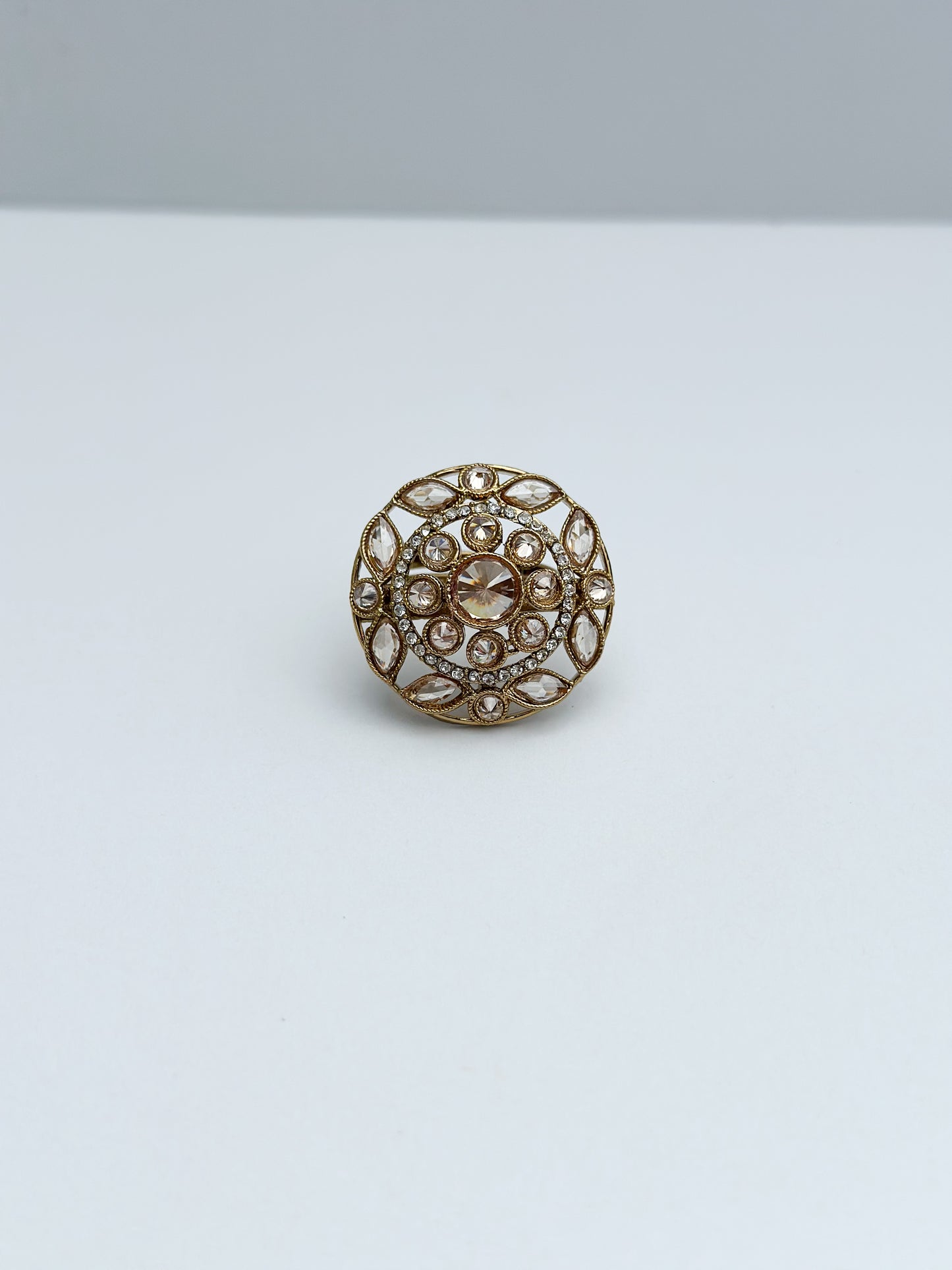 Pari Adjustable Polki Ring
