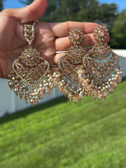 Heer Earrings and Tikka Set