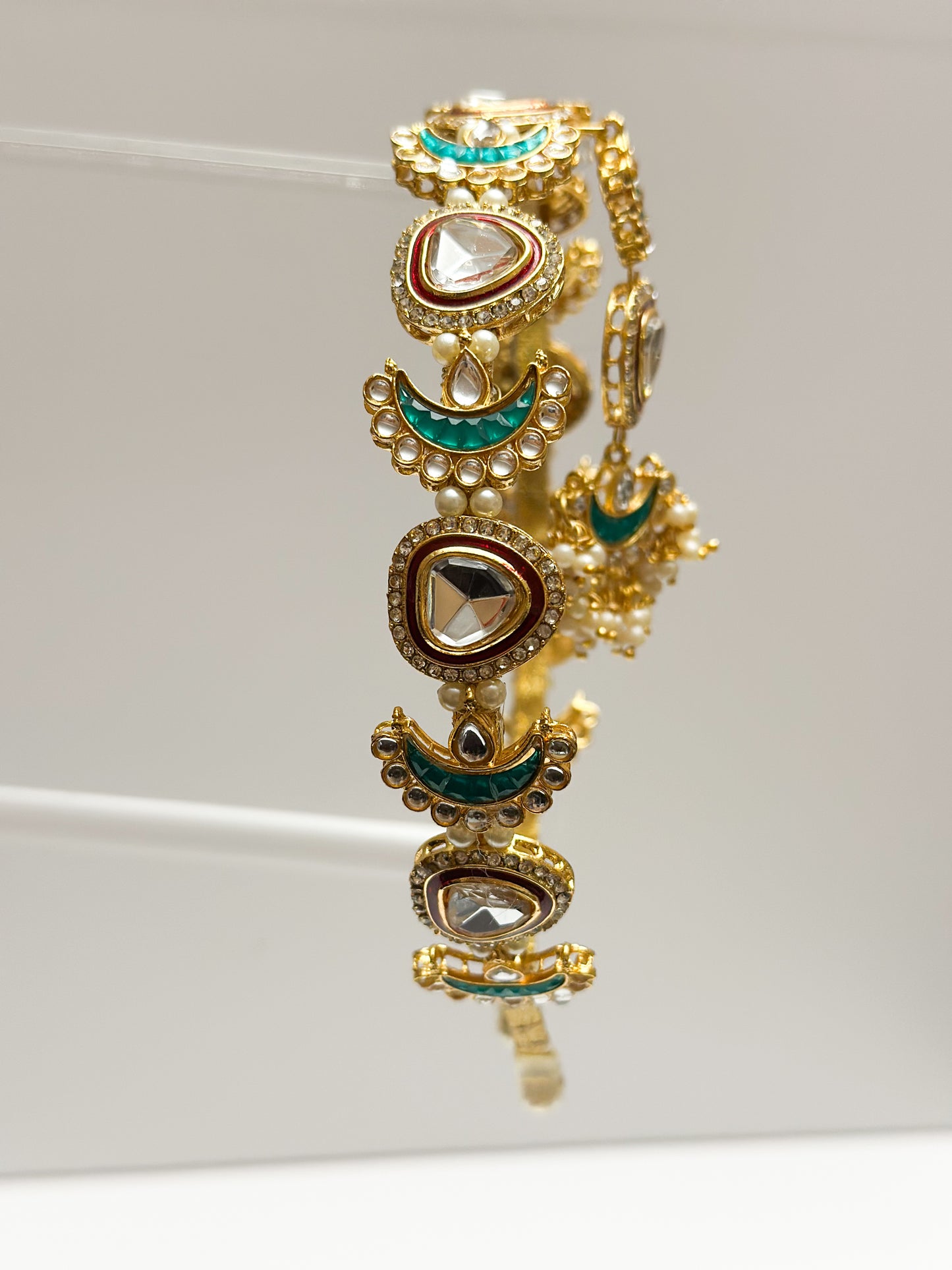 Kashvi Kundan Tikka Headband / Hairband