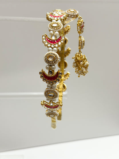 Kashvi Kundan Tikka Headband / Hairband