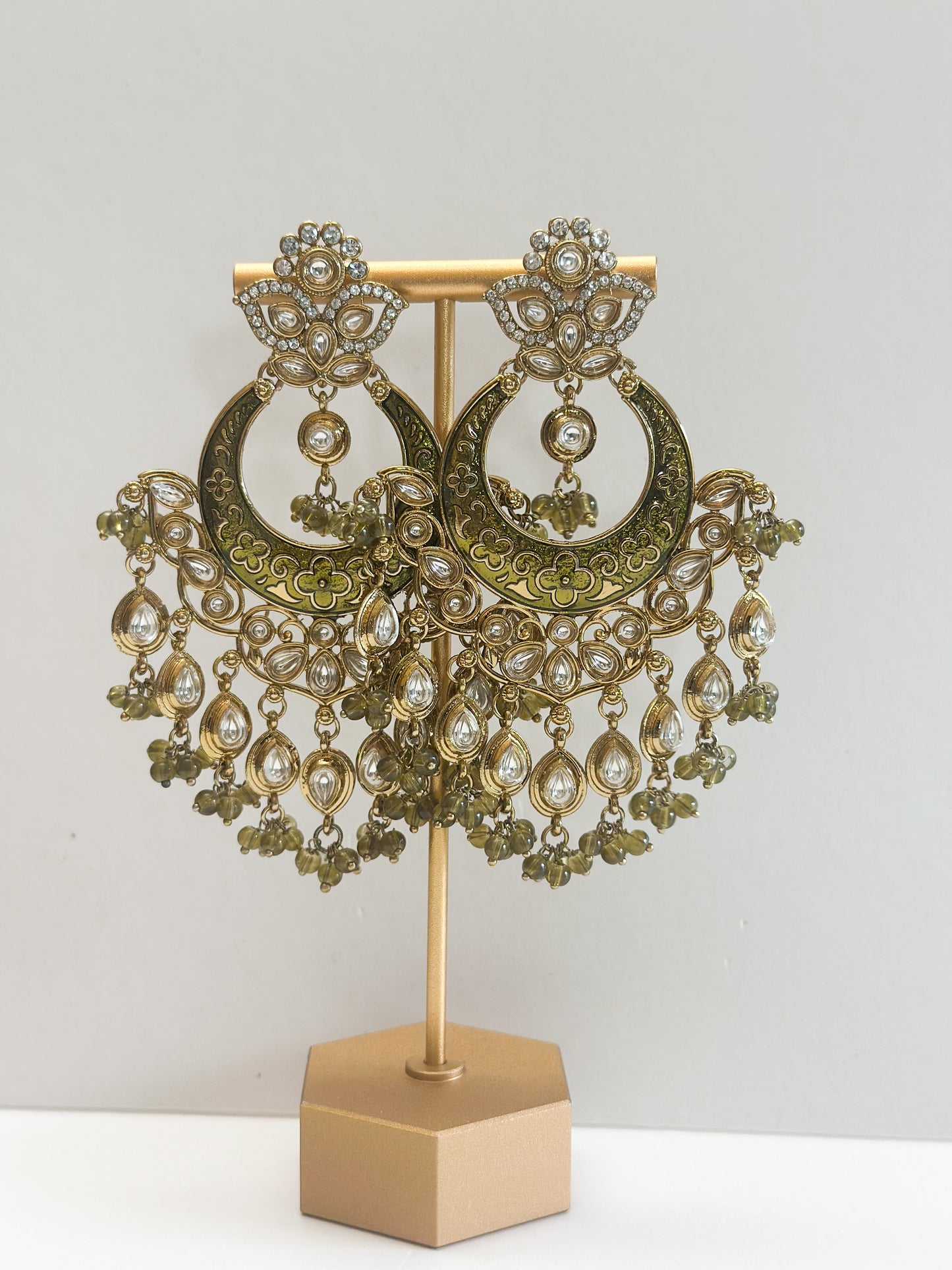 Kaya Kundan Earrings