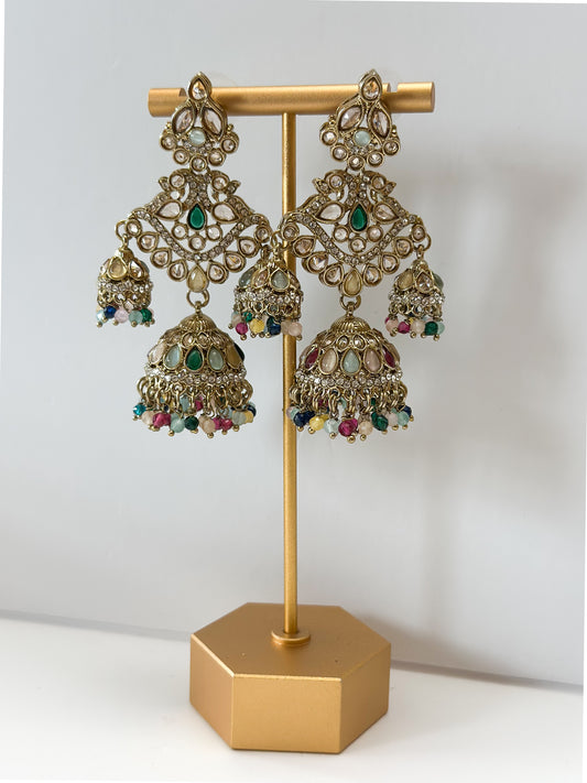Mehak Polki Earrings