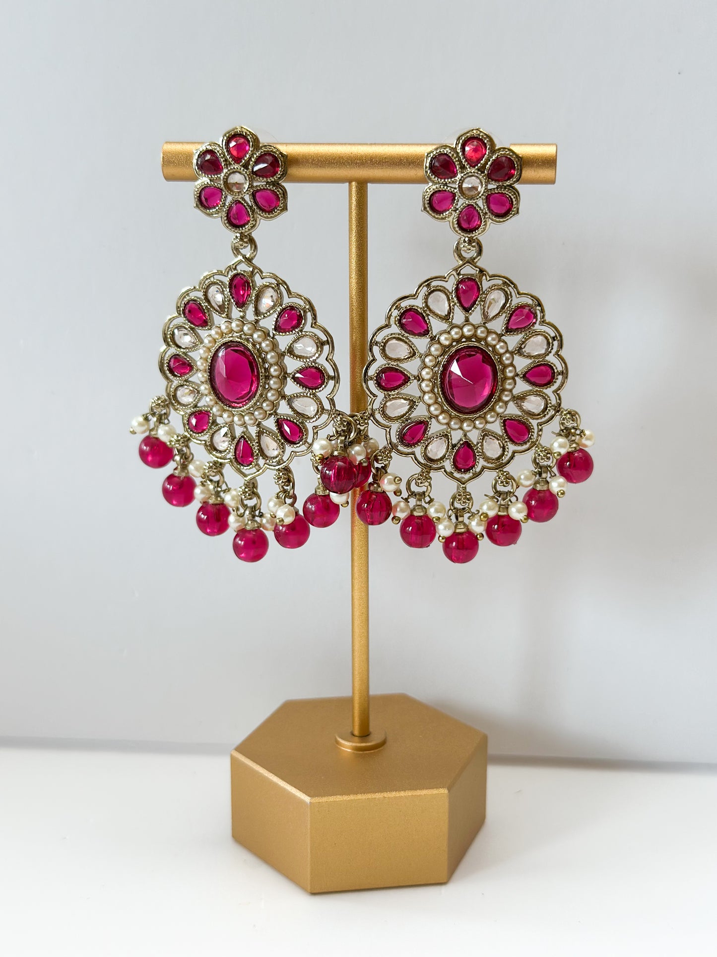 Zeenat Polki Earrings
