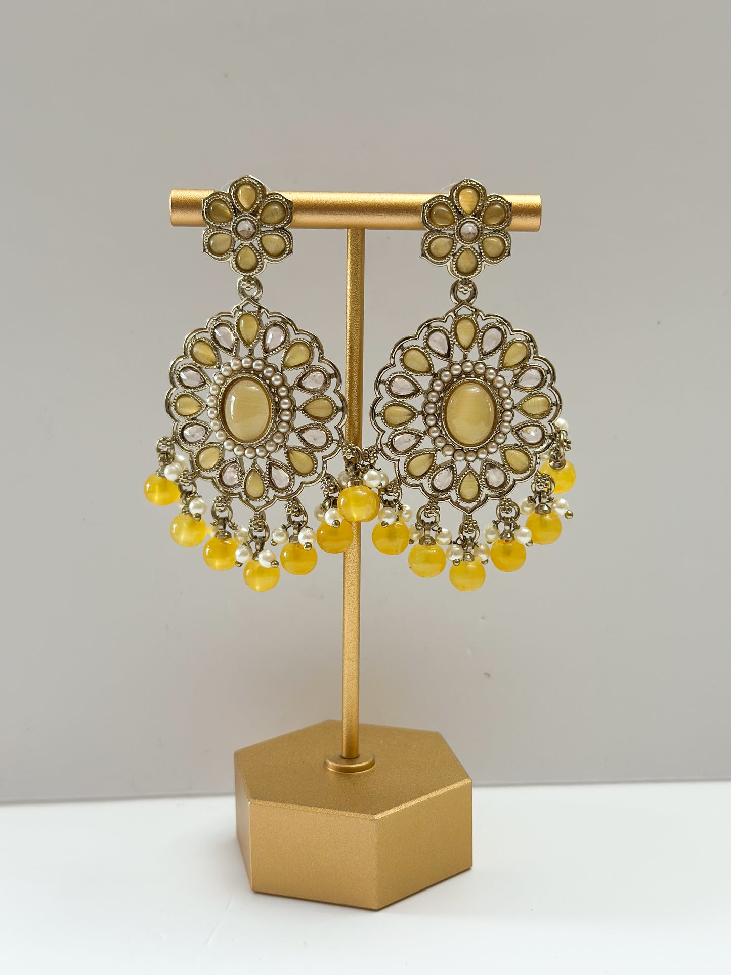 Zeenat Polki Earrings
