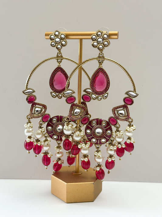 Mohini Kundan Earrings