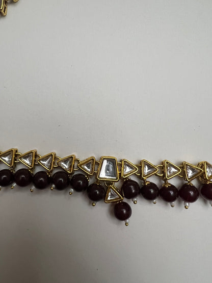 Nysha Kundan Hip Belt (Kamarband / Belly Chain)