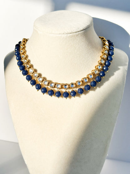 Nysha Necklace Set (Includes Earrings & Tikka)