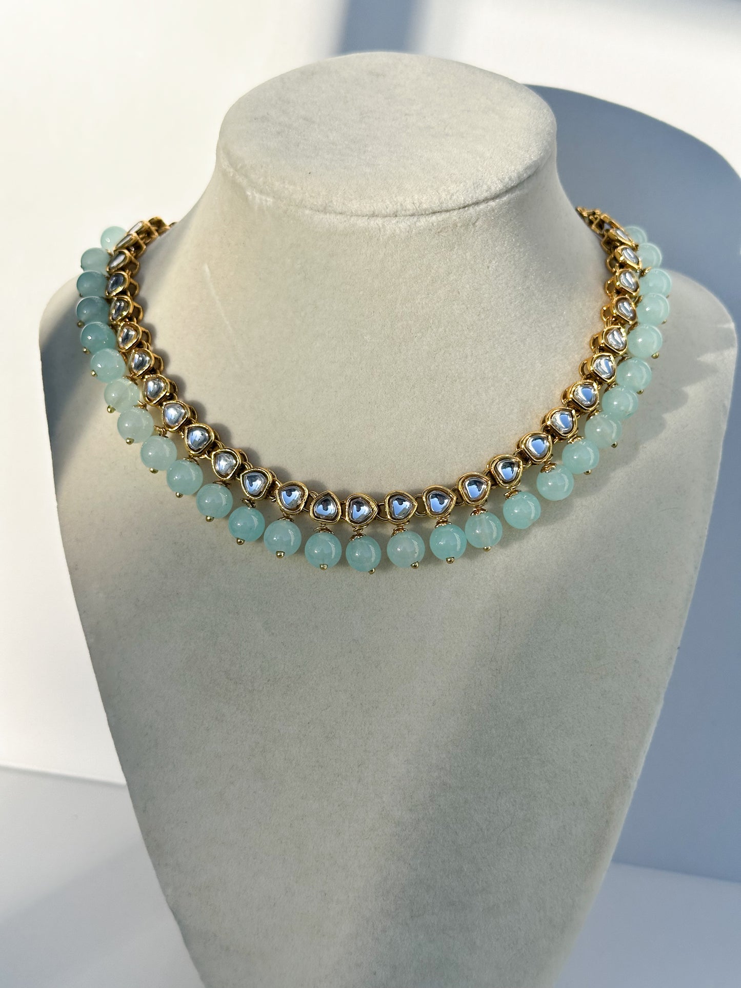 Nysha Necklace Set (Includes Earrings & Tikka)