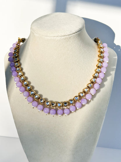 Nysha Necklace Set (Includes Earrings & Tikka)