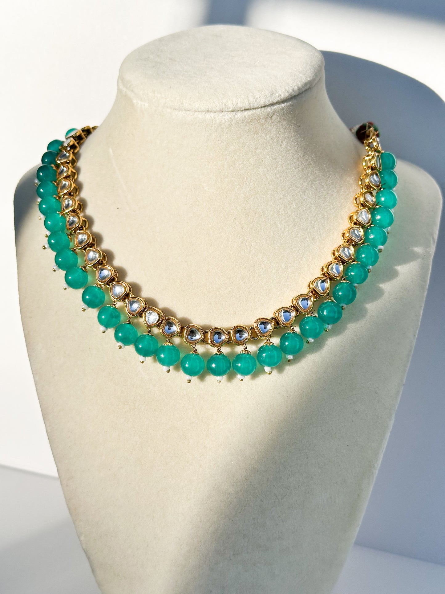 Nysha Necklace Set (Includes Earrings & Tikka)